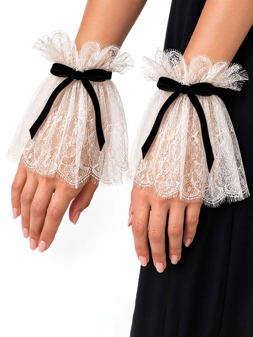 The Poet 7" High Lace Detachable Cuffs