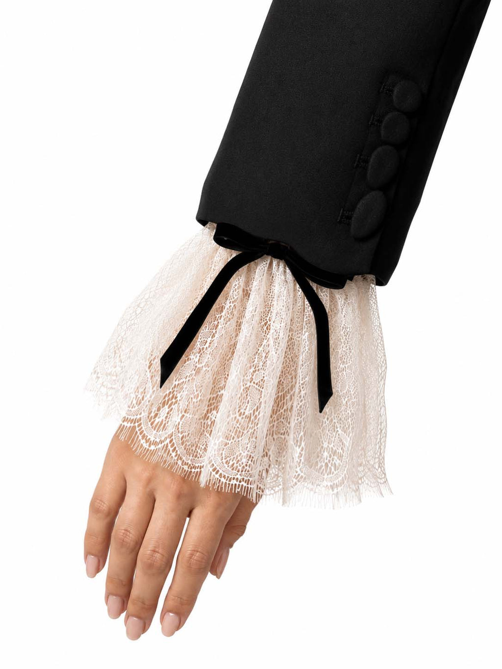 The Poet 7" High Lace Detachable Cuffs