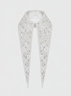 The Baroness 14” Long Couture Beaded Collar