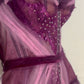 Purple Pink Rose Corset