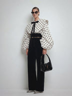 The Colette Polka Dot Detachable Collar