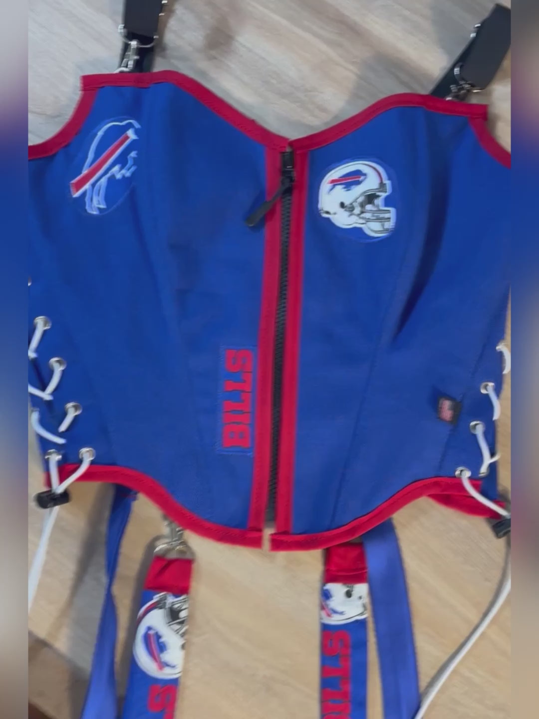Buffalo Bills Football Team Corset Top