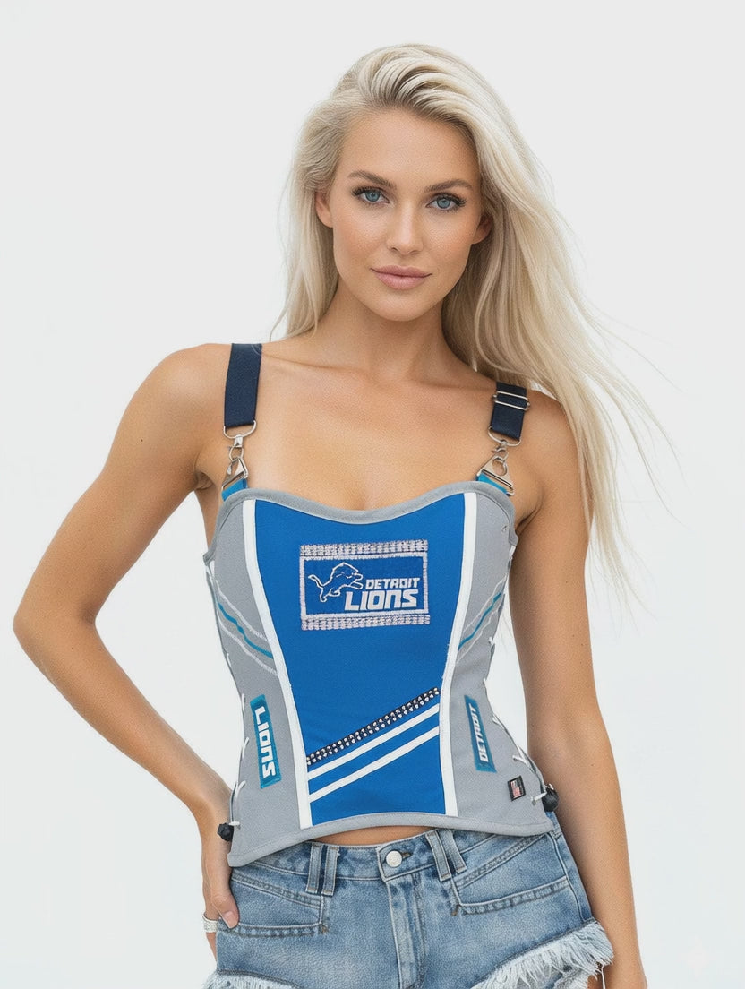 DETROIT LIONS Football Team Fan Corset