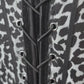 Leopard Twill Cotton Front Lacing Corset