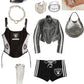 Las Vegas Raiders Football Team Corset Bustier Top