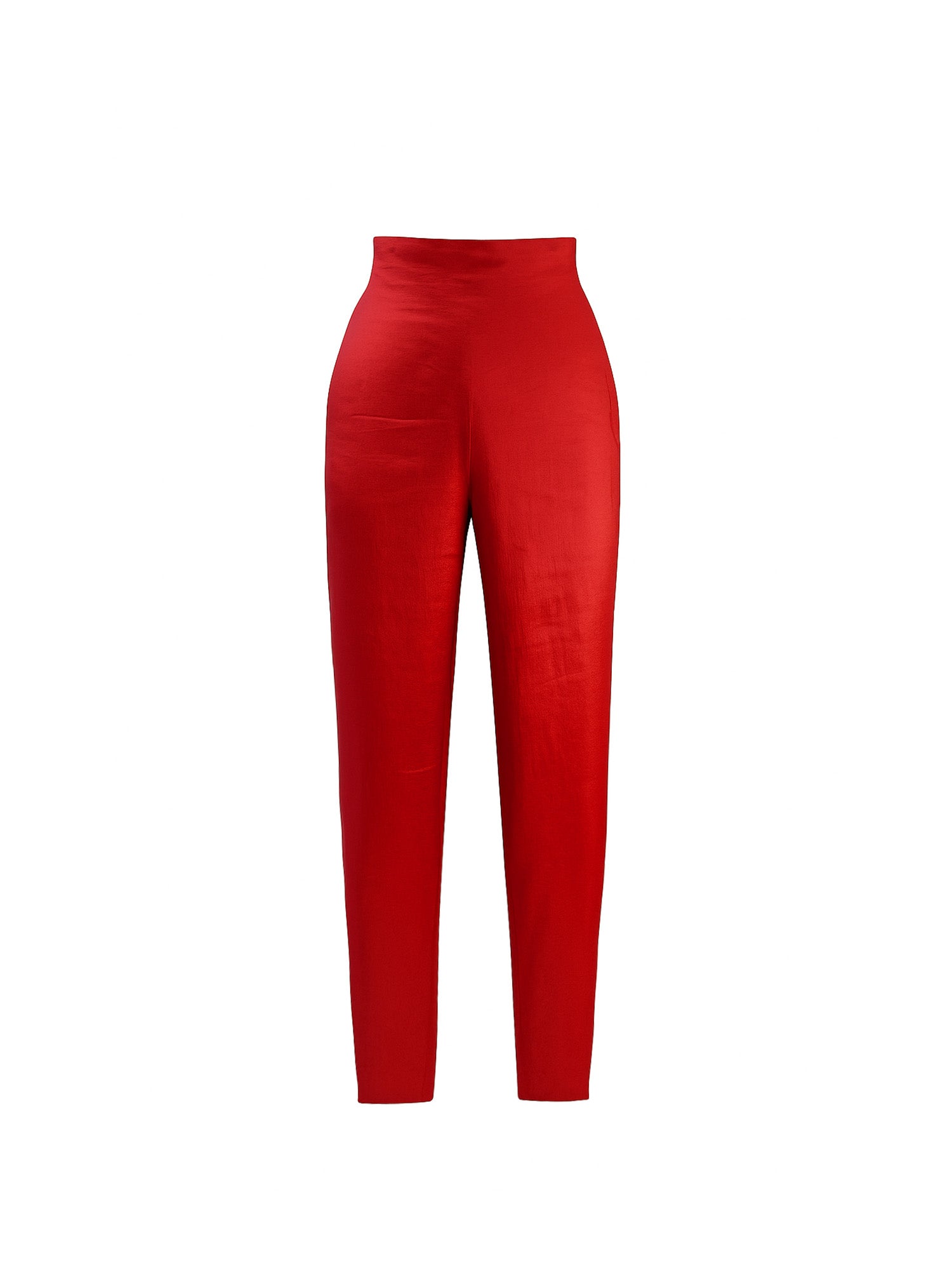 Base Stretch Taffeta Slim Cut Trousers
