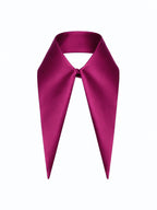 The Baroness 12" Long Satin Detachable Collar