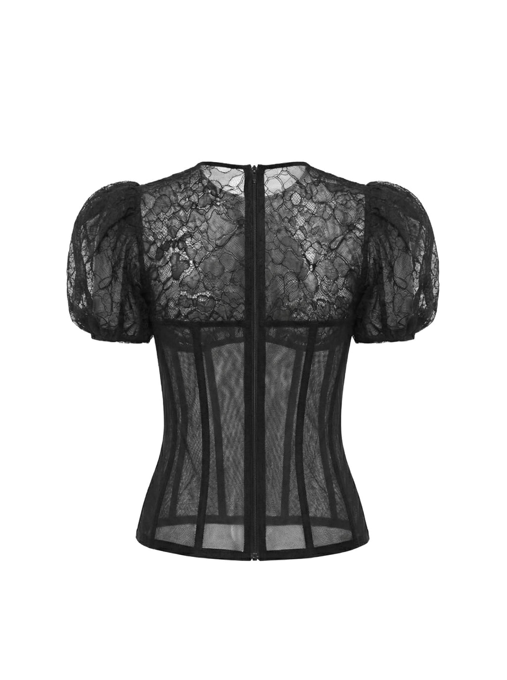 Bella Lace Corseted Top