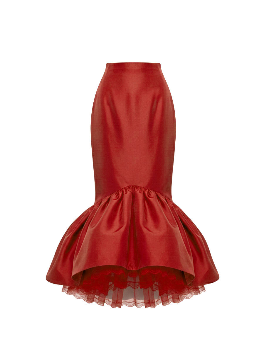 Pamela Mermaid Skirt with Petticoat