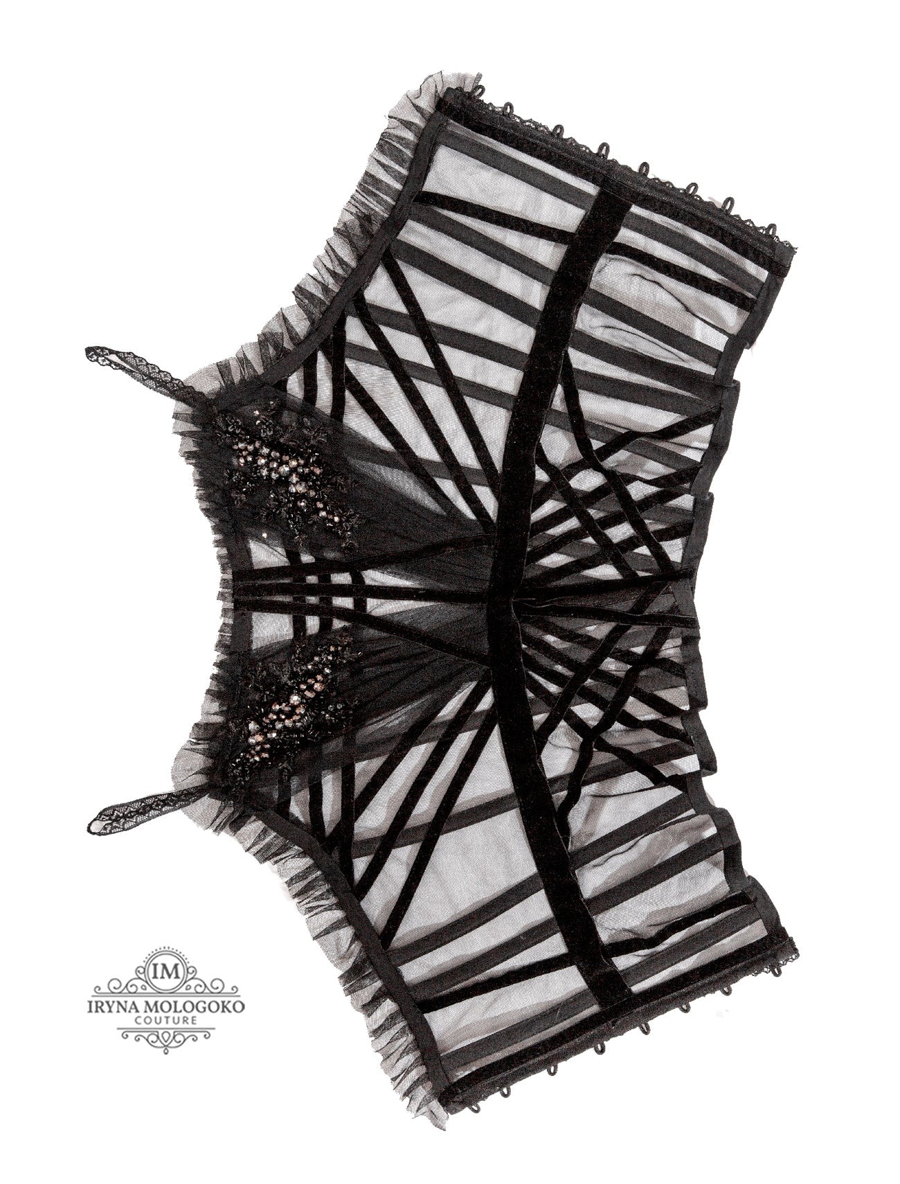 Syrena Red Carpet Style Goth Corset
