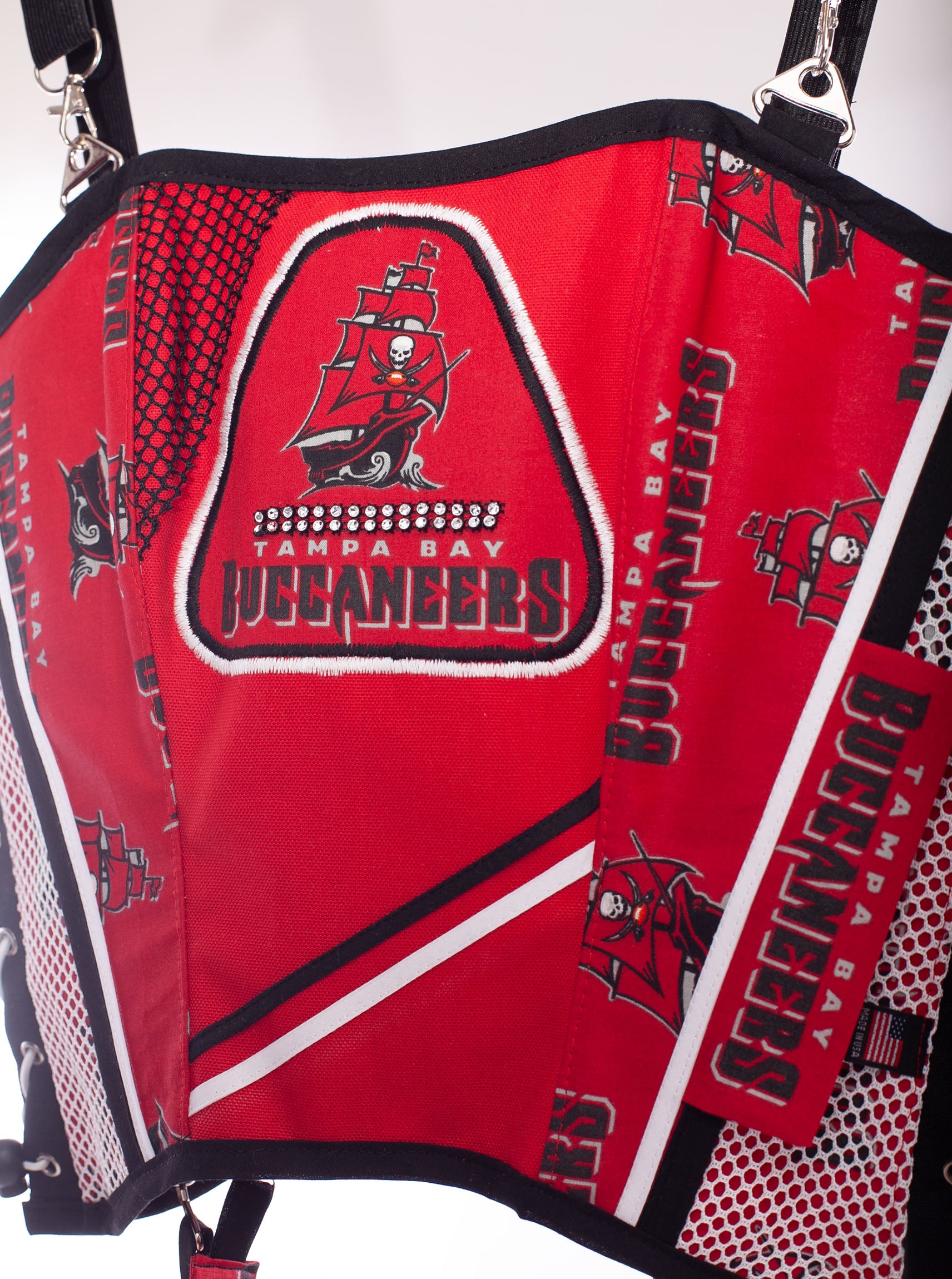 Tampa Bay Buccaneers Football Team Corset Bustier Top