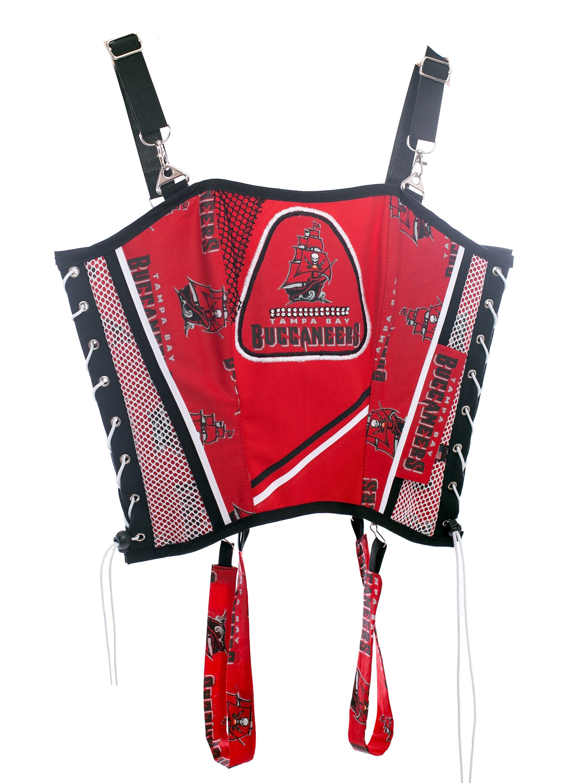 Tampa Bay Buccaneers Football Team Corset Bustier Top