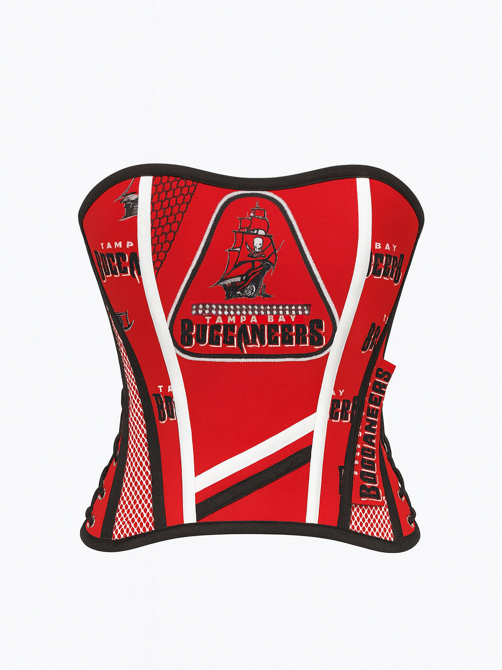 Tampa Bay Buccaneers Football Team Corset Bustier Top