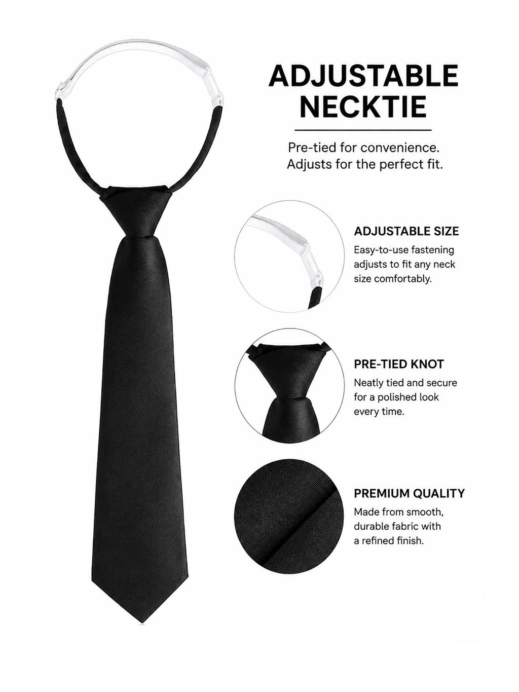 The Baroness 15" Long Tie