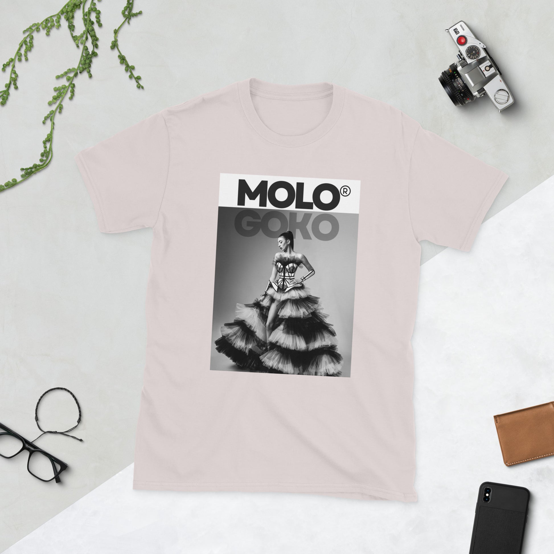 Chapel Window Collection Mologoko Short-Sleeve Unisex T-Shirt - Mologoko Couture