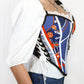 College Football UVA Cavaliers Team Fan Corset Top - Mologoko Couture