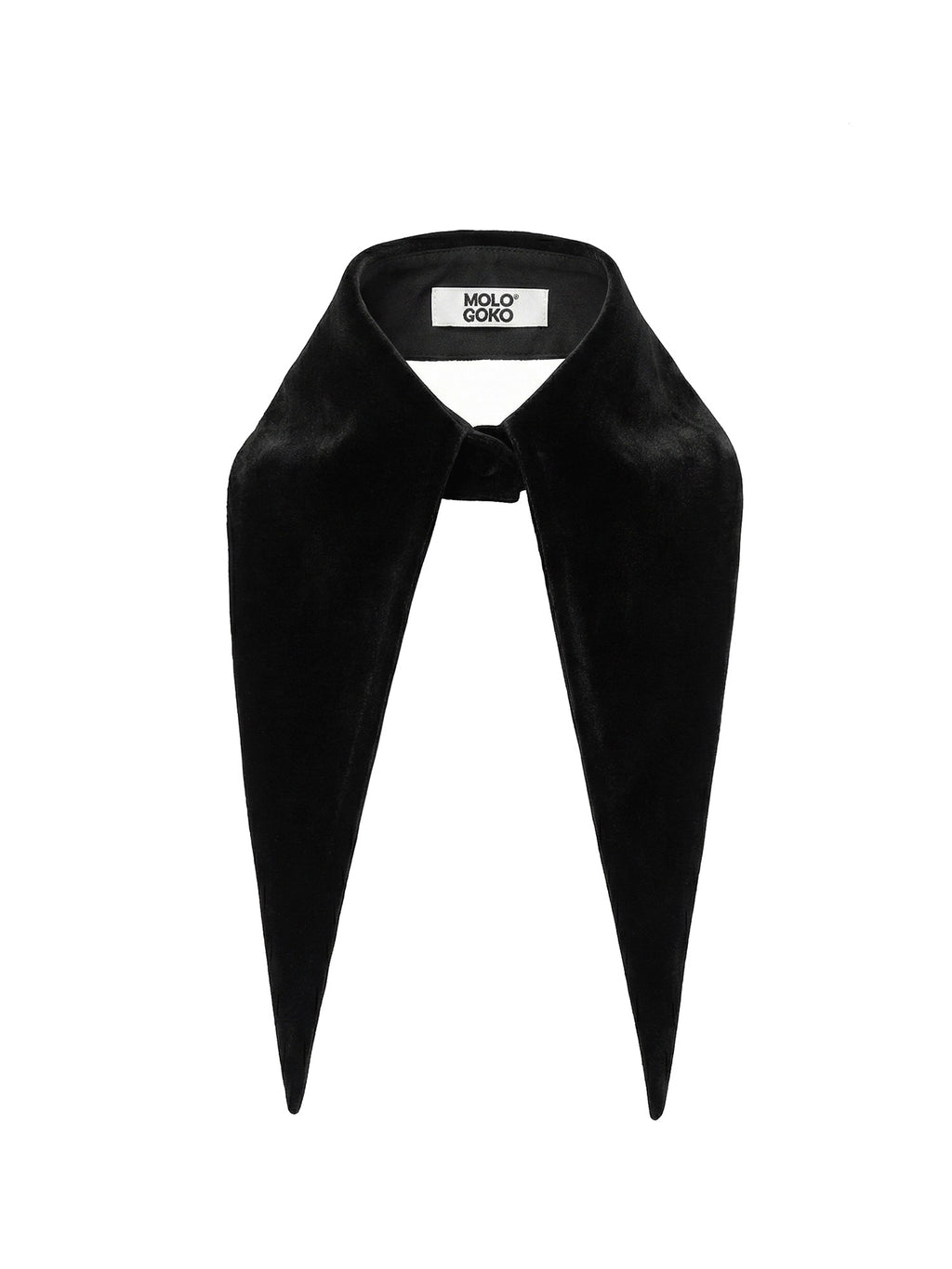 Large Detachable Velvet Collar