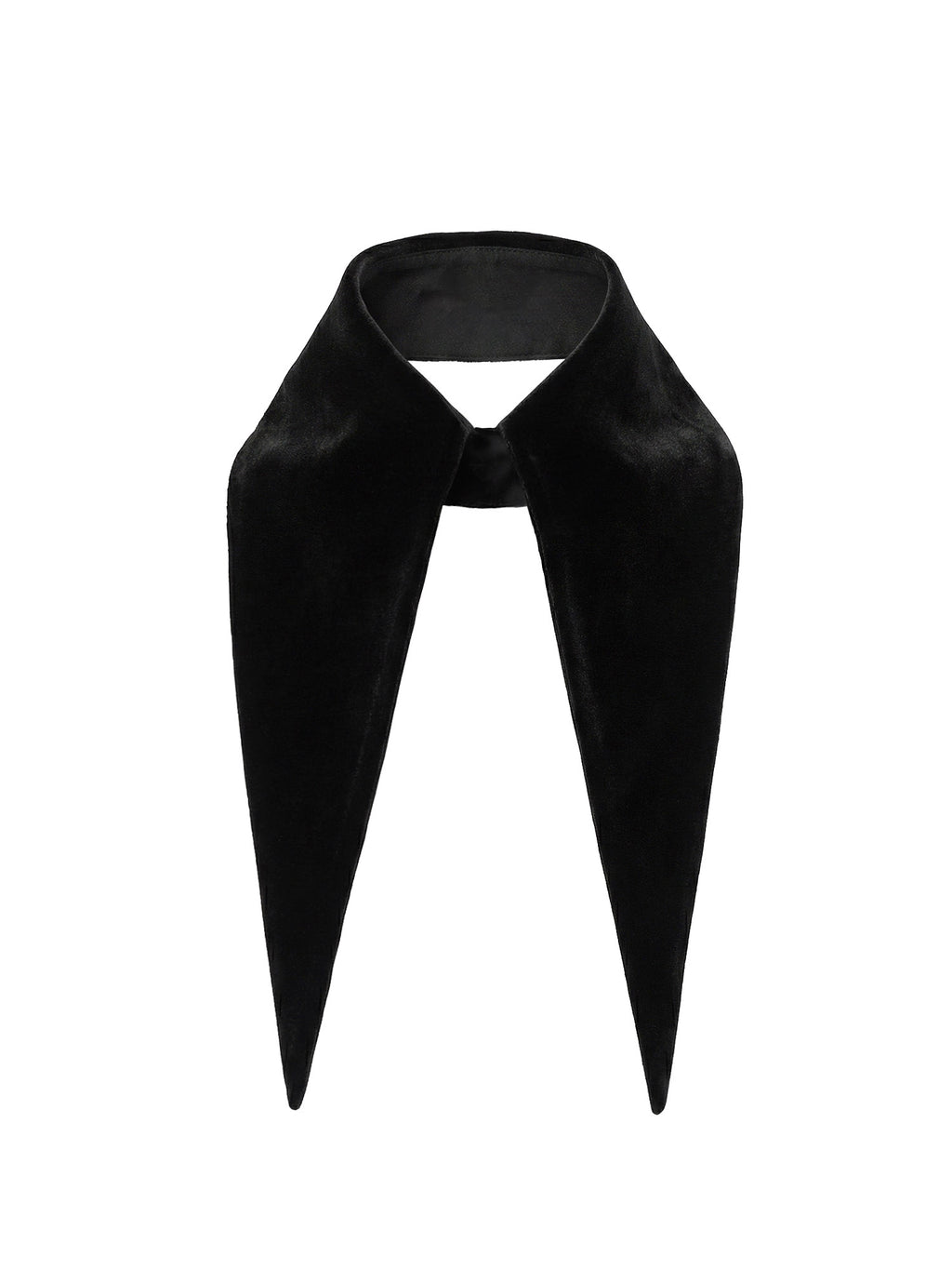 The Baroness 12" Long Detachable Velvet Collar