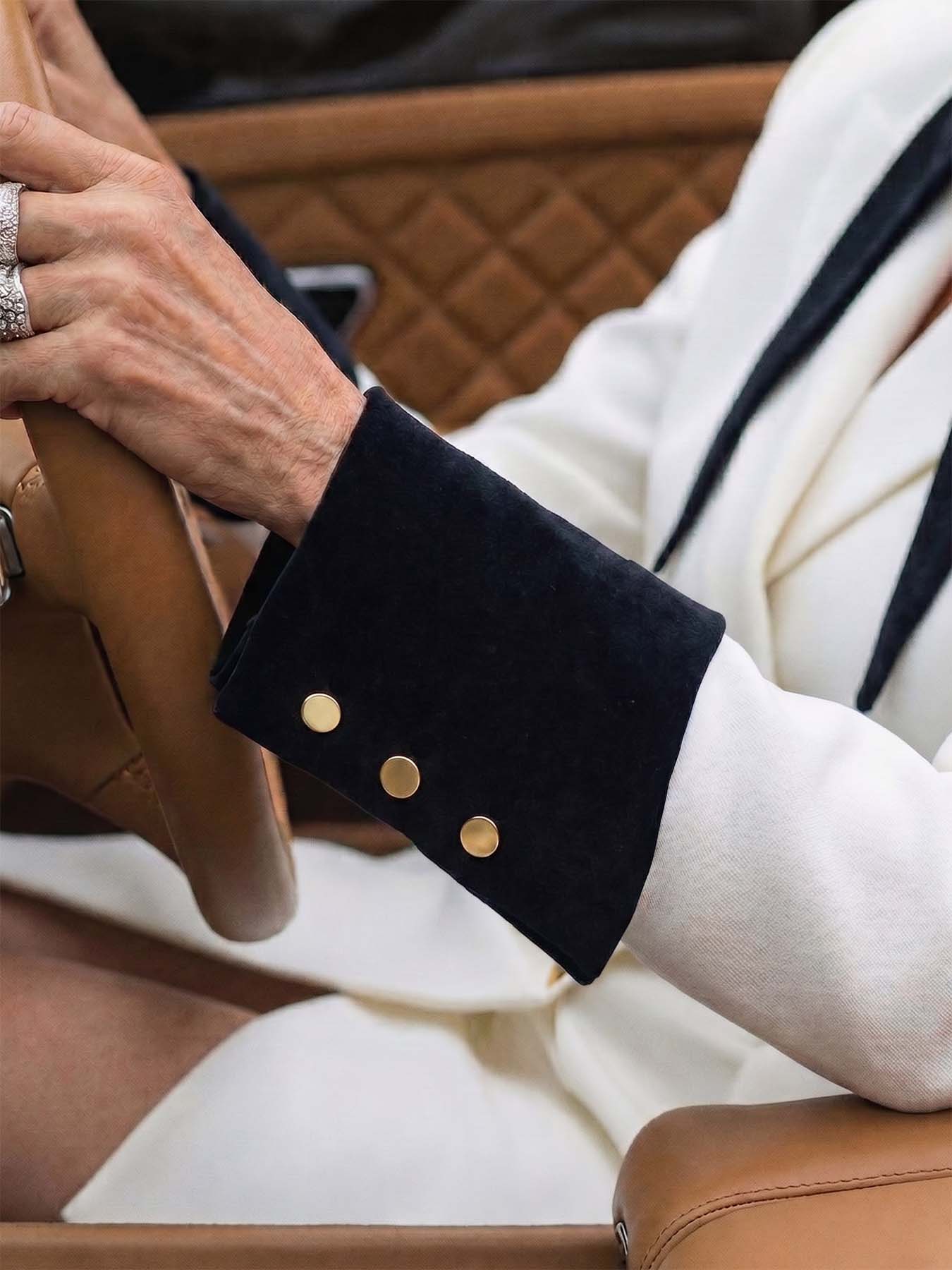 The Baroness Velvet Detachable Cuffs