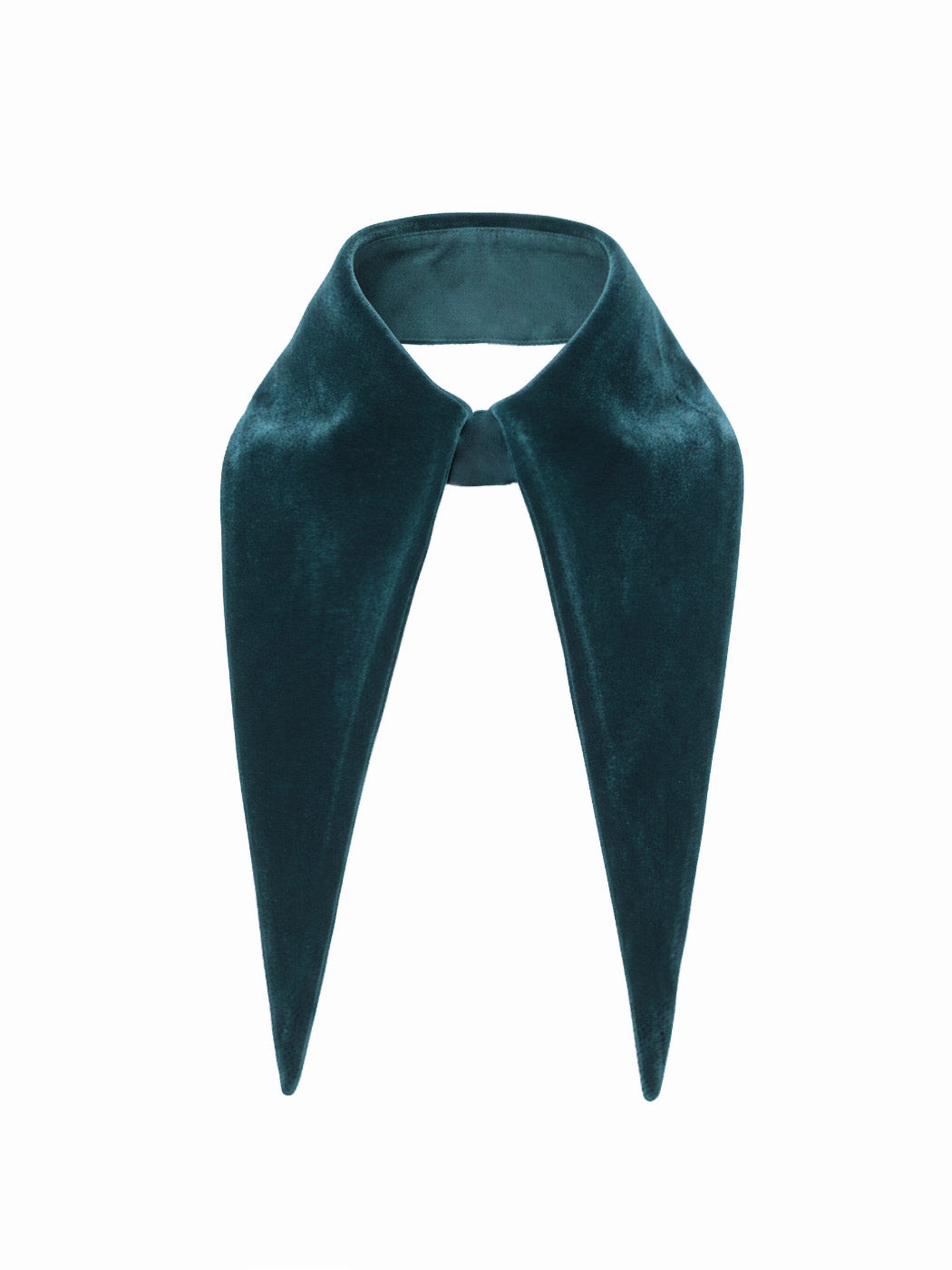 Large Detachable Velvet Collar
