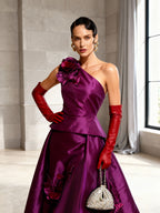 Viviana 3d Flowers Ball Gown Set