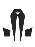 The Baroness 16” Long Detachable Collar Cuffs Set