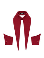 The Baroness 16” Long Detachable Collar Cuffs Set