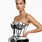 Chapel Window Corset White