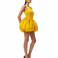 Milana Bubble Skirt Mini Dress