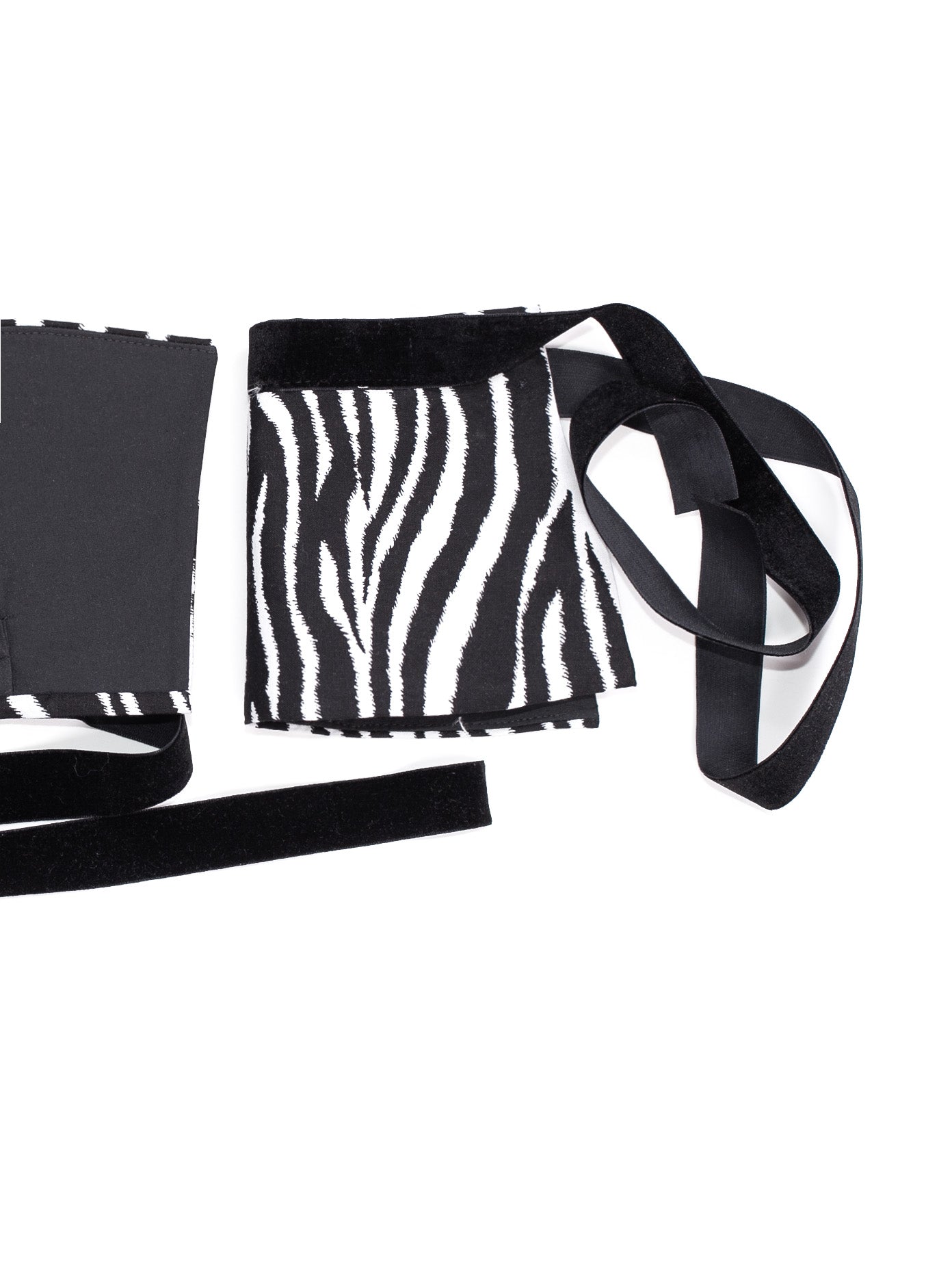 Removable Shirt Cuffs with Velvet Ties