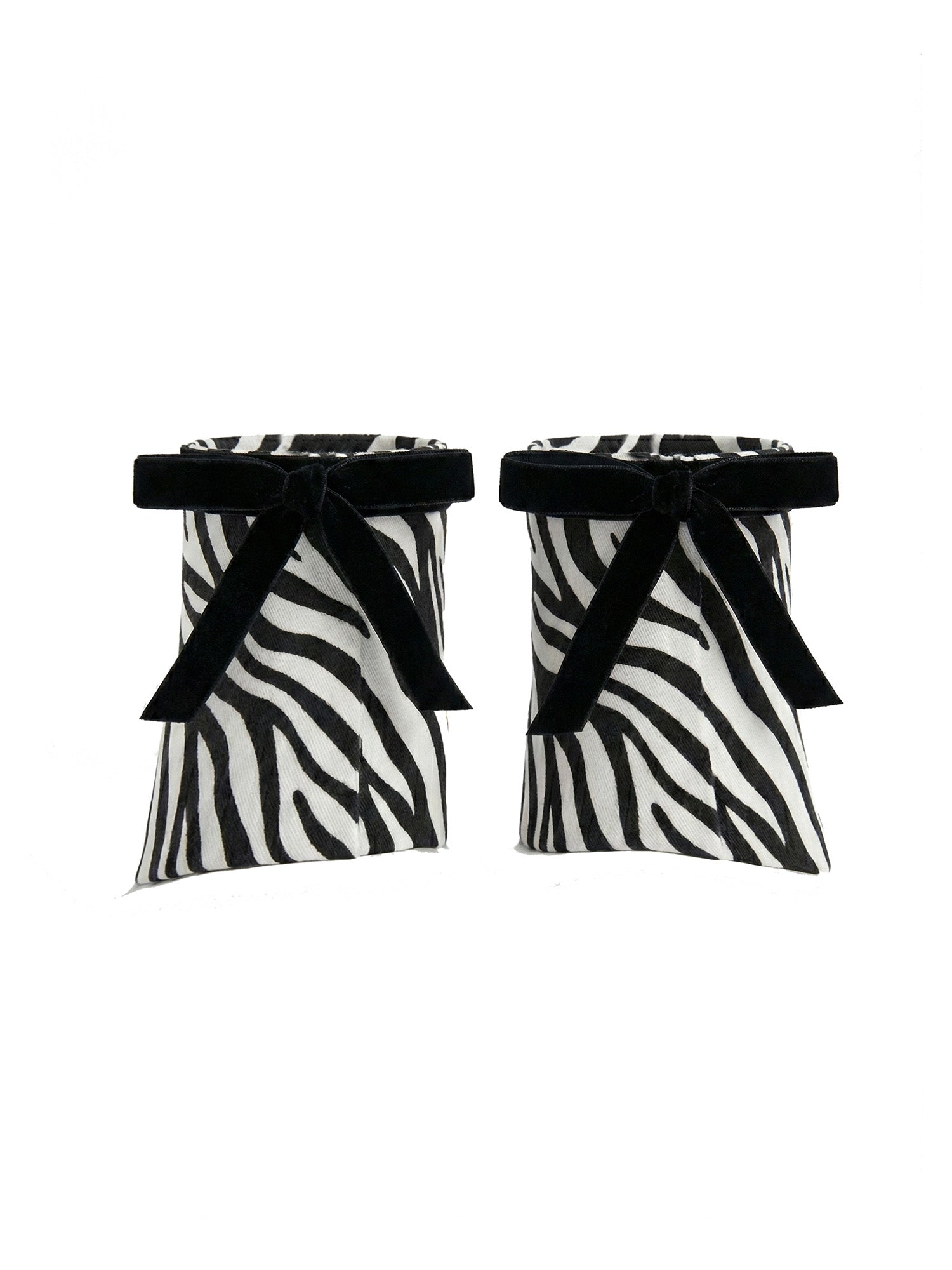 Removable Shirt Cuffs with Velvet Ties