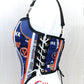 College Football UVA Cavaliers Team Fan Corset Top - Mologoko Couture
