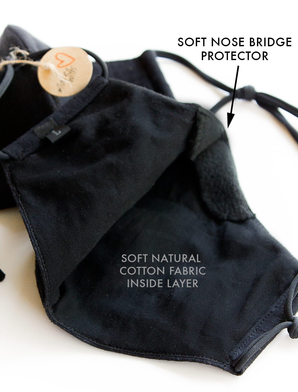 WASHINGTON NATIONALS TEAM: EXTRA LARGE Facemask Filter + Lanyard - Mologoko Couture