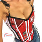 The University of Alabama Crimson Corset Top - Mologoko Couture